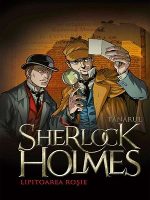 cover image of Tânărul Sherlock Holmes. Lipitoarea roșie